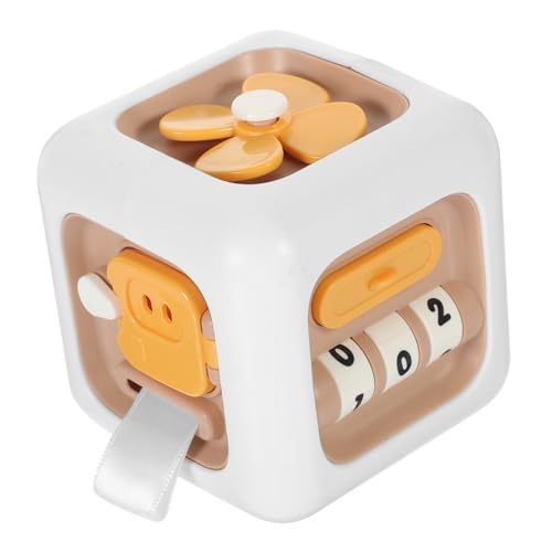 TOYANDONA Pädagogischer Busy Cube Für Kleinkinder Baby Activity Busy Cube Spielzeug Sensory Board Für Kinder von TOYANDONA