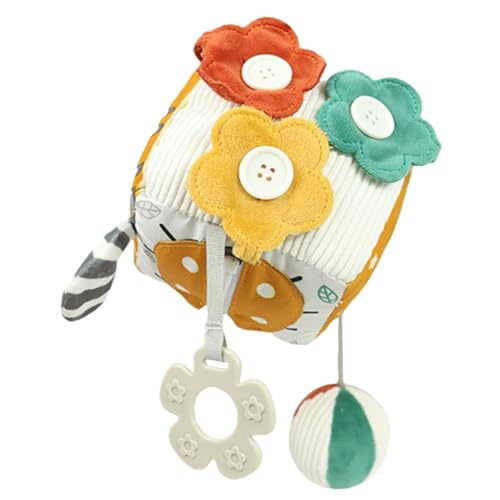 TOYANDONA Multifunktionaler Würfel Frühe Lernwürfel Weiches Stoffspielzeug Sensorisches Aktivitätswürfel für Ab Monaten TOYANDONA Multifunktionaler Würfel Frühe Lernwürfel Weiches Stoffspielzeug Sensorisches Aktivitätswürfel für Ab Monaten von TOYANDONA