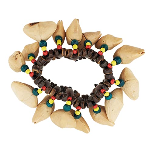 TOYANDONA Muschelhandglocke Sensorische Bälle Rasseln Maultrommel Für Neugeborene Einzigartig Armbänder Instrumente Armreif Im Tribal-Stil Schlagzeug Armreifen Hölzern TOYANDONA Muschelhandglocke Sensorische Bälle Rasseln Maultrommel Für Neugeborene Einzigartig Armbänder Instrumente Armreif Im Tribal-Stil Schlagzeug Armreifen Hölzern von TOYANDONA