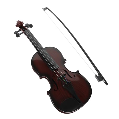 TOYANDONA Spielzeugvioline Für Jungen Und Mädchen Mini-Violine Musikspielzeug Kindervioline Mini-Violine Für Jungen Und Mädchen Kunststoffkörper Leicht Zu Halten Zum Spielen Zufällige Farbe von TOYANDONA