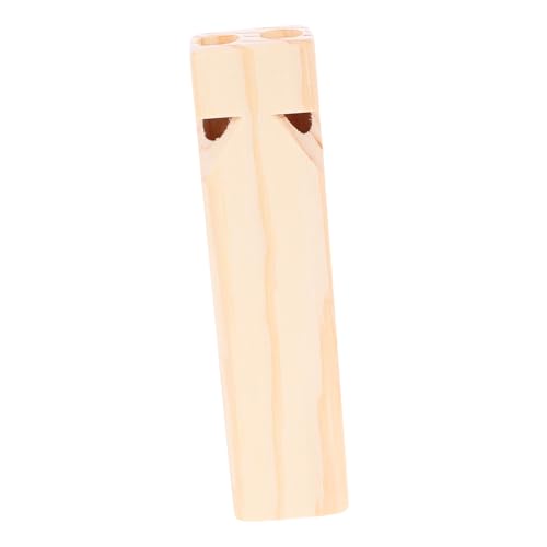 TOYANDONA Musik instrumente für Maschine Lärm Zug Musical holzspielzeug Kinderinstrumente Holz DIY-Musikinstrumente Holzpfeife Pfeifenspielzeug für hölzern von TOYANDONA
