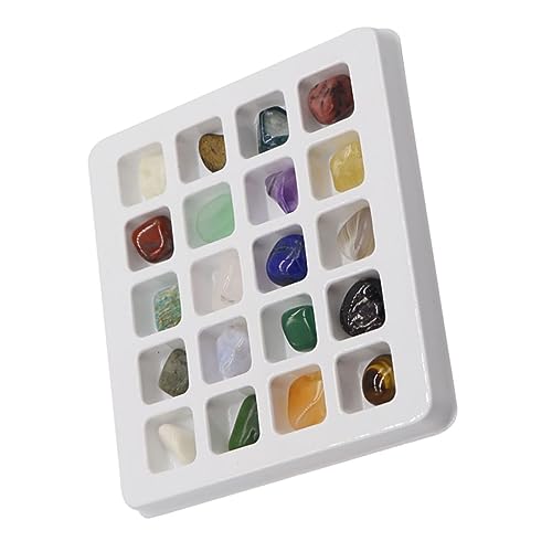 TOYANDONA Natürliche Edelsteine Kinderspielzeug Proben Kunst Und Handwerk Für Kits Experimente Steinsammlung Mineralien Edelsteine Echte Pädagogisches Graben Kristalle Quarz von TOYANDONA
