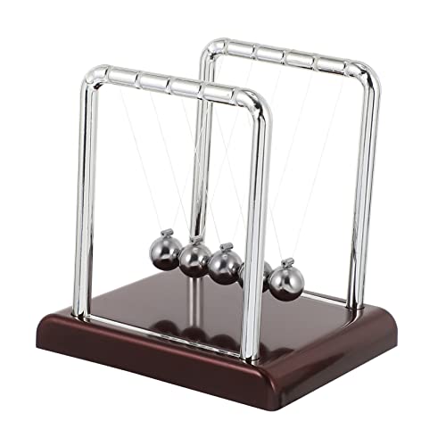 TOYANDONA Newton Schwingt Den Ball Newton-pendelkugeln Kraftübertragung Newton-Kugeln Schreibtisch- Newton Wiege Newton-billardkugeln Balance-stoßstangenbälle Wiege Metall TOYANDONA Newton Schwingt Den Ball Newton-pendelkugeln Kraftübertragung Newton-Kugeln Schreibtisch- Newton Wiege Newton-billardkugeln Balance-stoßstangenbälle Wiege Metall von TOYANDONA