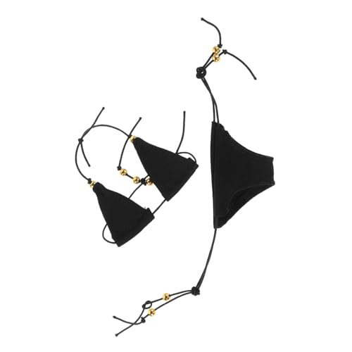 TOYANDONA Niedliches Bikini Schwimmset für Puppen Sommermode für Actionfiguren DIY Zubehör für Strand für Kreatives Spiel von TOYANDONA