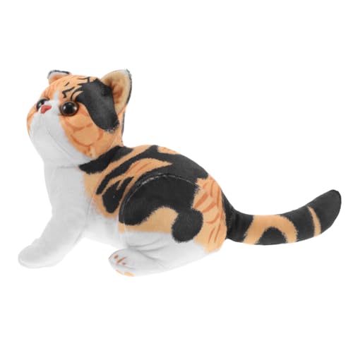 TOYANDONA Niedliches Katzen Plüschspielzeug Realistisches und Weiches Kuscheltier für Jungen und Erwachsene Multifunktionale Dekoration Kissen für Gemütliche Umarmungen TOYANDONA Niedliches Katzen Plüschspielzeug Realistisches und Weiches Kuscheltier für Jungen und Erwachsene Multifunktionale Dekoration Kissen für Gemütliche Umarmungen von TOYANDONA
