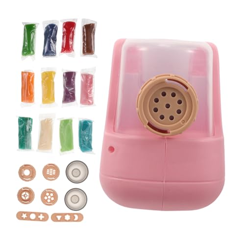 TOYANDONA Nudelmaschine DIY Modelliermasse Extruder für Jungen Mädchen Weiches Sicheres Küchenspielzeug zur Farb und Formerkennung Fördert Kreativität und Kognitive Entwicklung von TOYANDONA