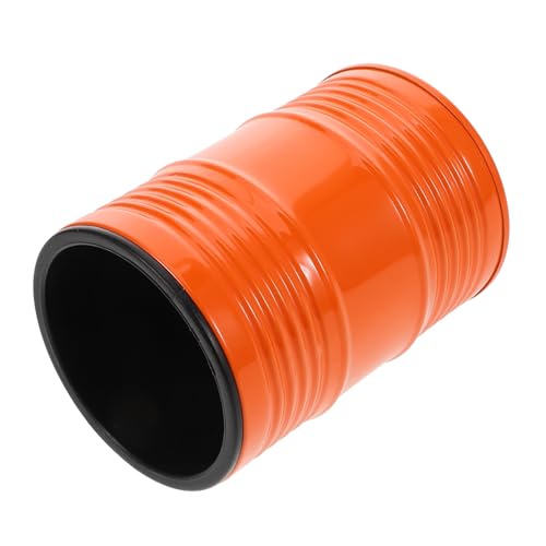 TOYANDONA Ölfass-Siebbecher Bar Würfelbecher würfel Shaker Halter Spielwürfelbecher Halter für Spielwürfel Lügner Würfelspiel Würfelbecher aus Metall Party Würfelbecher Eisenblech Orange TOYANDONA Ölfass-Siebbecher Bar Würfelbecher würfel Shaker Halter Spielwürfelbecher Halter für Spielwürfel Lügner Würfelspiel Würfelbecher aus Metall Party Würfelbecher Eisenblech Orange von TOYANDONA