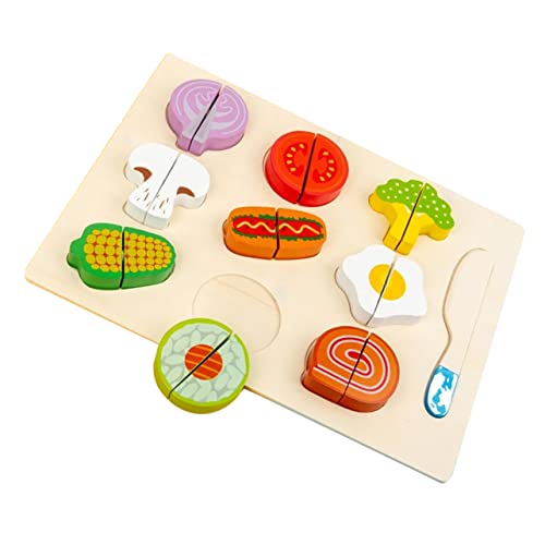 TOYANDONA Obstschneide für Simulierte Früchte Rollenspielzeug für Kleinkinder Lernspielzeug für Junge Mädchen Pädagogisches Küchenspielzeug von TOYANDONA