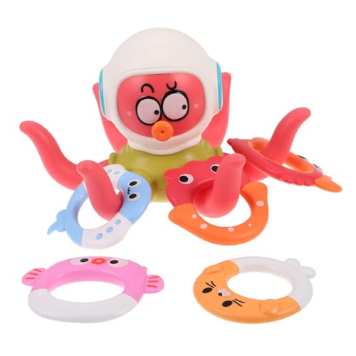 TOYANDONA Octopus Pool Toss Ring Spiel Wasserspielzeug für Schwimmzeit Schwimmen Outdoor Spaß Badspielzeug -frei Sicher von TOYANDONA