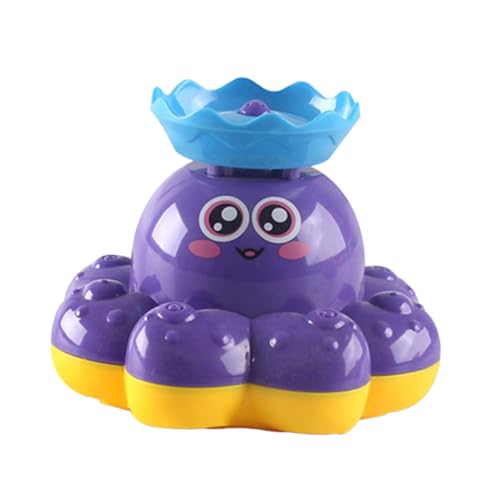 TOYANDONA Oktopus-Badespielzeug Pool kinderschwimmingpool Schwimmendes schwimbadbad Tiermuster elektronisches Sprühgerät Schwimmendes Badewannenspielzeug Violett TOYANDONA Oktopus-Badespielzeug Pool kinderschwimmingpool Schwimmendes schwimbadbad Tiermuster elektronisches Sprühgerät Schwimmendes Badewannenspielzeug Violett von TOYANDONA