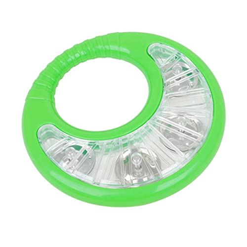 TOYANDONA Orff Nabenring Musikinstrumente Schlagzeug geschenketueten Fun Toy Children Sensory Toy Musical Toy Instrument Handrasseln Abs Green von TOYANDONA