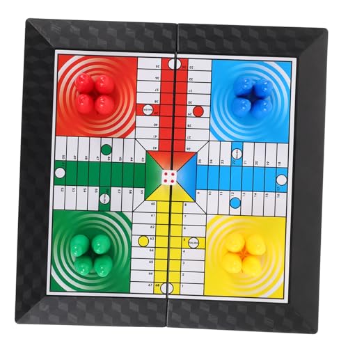 TOYANDONA Outdoor Flying Chess Schachbrett Schachspiel Schachbretter Für Erwachsene Mini Brettspiele Reisespiele Magnetschach Reiseschach Kinderschach Elektronisches Schachbrett von TOYANDONA