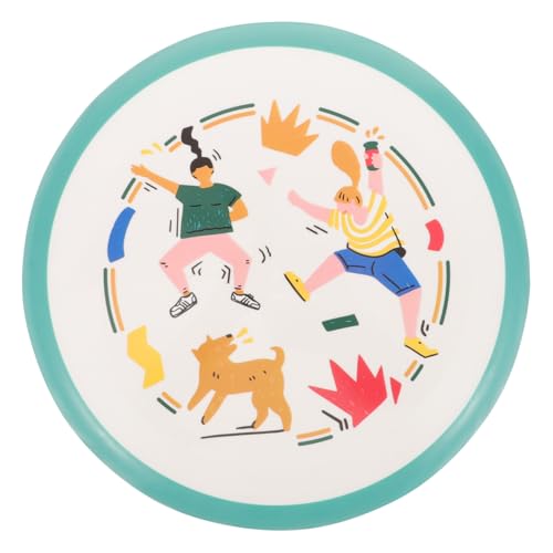 TOYANDONA Outdoor Wurfspielzeug Soft Flying Disc TPE PP Grün Kante Interaktives für Eltern Junge Mädchen Spiele und Haustier Verschleißfest Sicher Modisches Design TOYANDONA Outdoor Wurfspielzeug Soft Flying Disc TPE PP Grün Kante Interaktives für Eltern Junge Mädchen Spiele und Haustier Verschleißfest Sicher Modisches Design von TOYANDONA