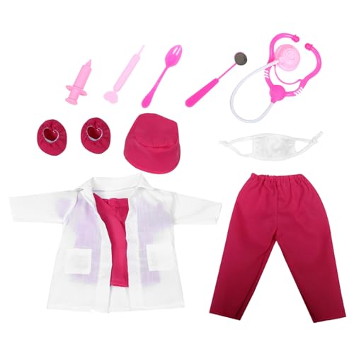 TOYANDONA Outfit mit Werkzeugen für Rollenspiele und Lernen Puppenzubehör für Fördert Soziale Fähigkeiten und TOYANDONA Outfit mit Werkzeugen für Rollenspiele und Lernen Puppenzubehör für Fördert Soziale Fähigkeiten und von TOYANDONA