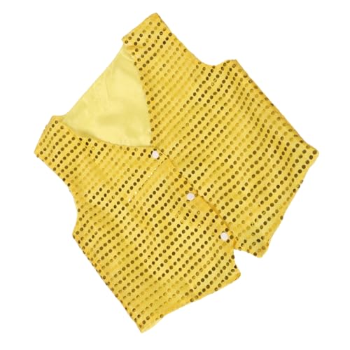 TOYANDONA Paillettenweste für Jungen und Mädchen Offene Bequeme Tanzweste mit Glänzenden Pailetten Vielseitig als Hip-hop und Jazz Bühnenkostüm Langlebig und Pflegeleicht für Partys und TOYANDONA Paillettenweste für Jungen und Mädchen Offene Bequeme Tanzweste mit Glänzenden Pailetten Vielseitig als Hip-hop und Jazz Bühnenkostüm Langlebig und Pflegeleicht für Partys und von TOYANDONA