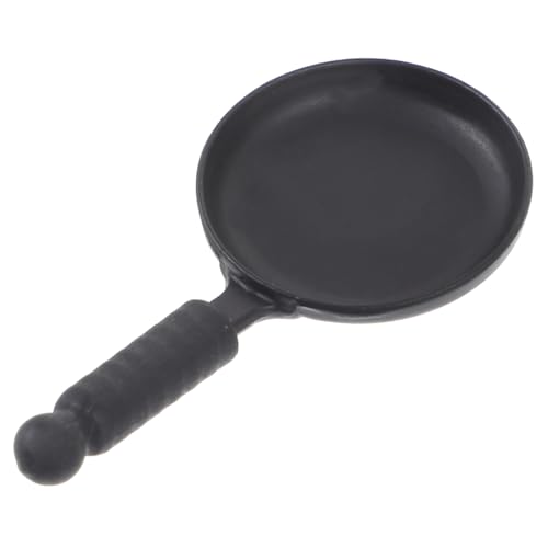 TOYANDONA Pan -Modell Mini Winzig Pfannenwender Kleine Pfanne Schwarz Legierung TOYANDONA Pan -Modell Mini Winzig Pfannenwender Kleine Pfanne Schwarz Legierung von TOYANDONA