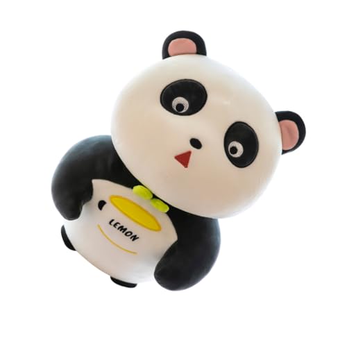 TOYANDONA Panda-Puppe Wohnheim Dekoration Cartoon-Panda Pandaspielzeug Für Entzückende Pandapuppe Panda-Design-Puppe Pp Stofftier Aus Baumwolle Pp Baumwollpuppenverzierung Plüsch von TOYANDONA