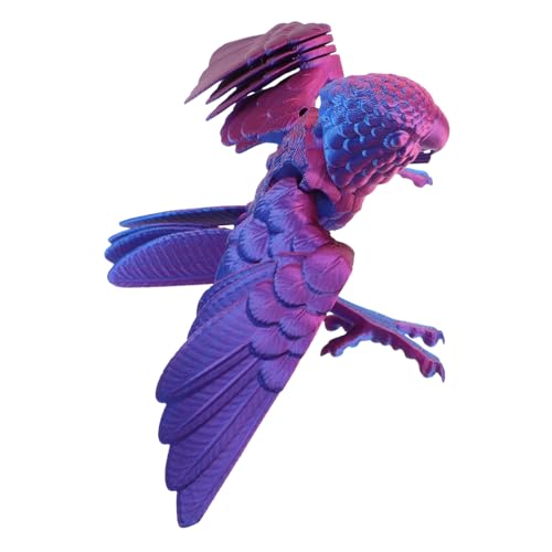 TOYANDONA Kids Gedrucktes Spielzeug Vogelfigur Mit Beweglichen Flügeln Dekorative Für Schreibtisch Buntes Für Mädchen TOYANDONA Kids Gedrucktes Spielzeug Vogelfigur Mit Beweglichen Flügeln Dekorative Für Schreibtisch Buntes Für Mädchen von TOYANDONA