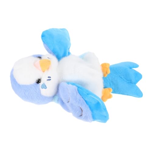 TOYANDONA Papagei Plüsch Handpuppe Für Kinder Weich Süße Vogelpuppen -Stoff Tierpuppenpuppe Plüsch Tiergefüllte Tierpuppe von TOYANDONA