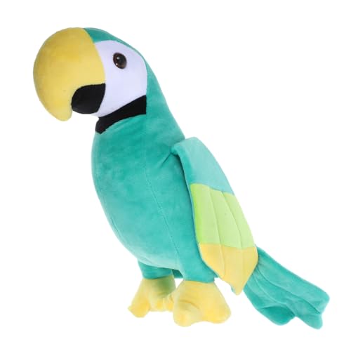 TOYANDONA Papagei Plüschtier Ausgestopfter Papagei Für Die Schulter Vogel Stofftier Puppe Entzückendes Papageienspielzeug Plüschpapagei Für Zuhause Dekoration Plüschpapagei Puppe TOYANDONA Papagei Plüschtier Ausgestopfter Papagei Für Die Schulter Vogel Stofftier Puppe Entzückendes Papageienspielzeug Plüschpapagei Für Zuhause Dekoration Plüschpapagei Puppe von TOYANDONA