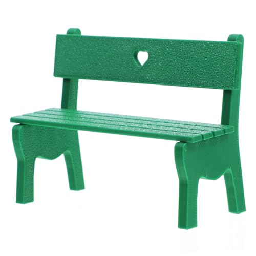 TOYANDONA Parkstuhl Modellstühle Bankmöbel Puppenhausstuhl Puppenhausdekor Mini Strandstuhl Miniaturstuhl Kleiner Stuhl Ministuhl Miniaturdekoration Grün TOYANDONA Parkstuhl Modellstühle Bankmöbel Puppenhausstuhl Puppenhausdekor Mini Strandstuhl Miniaturstuhl Kleiner Stuhl Ministuhl Miniaturdekoration Grün von TOYANDONA
