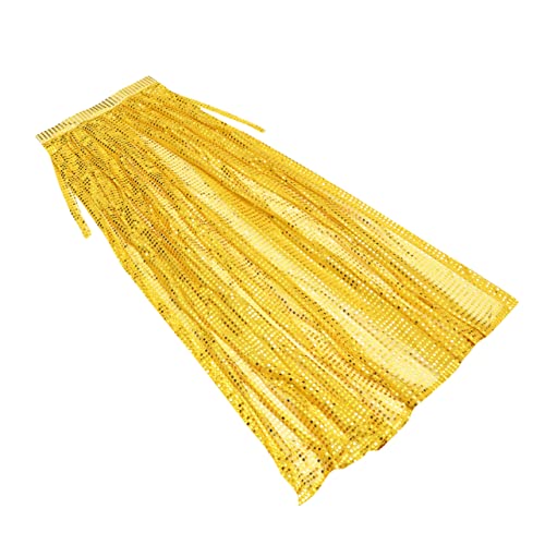 TOYANDONA Partymantel Halloween Costume Halloween Kleidung Halloween Klamotten Halloween Outfit Rollenspiel Halloween Kostuem diekönigin die käng Halloween Umhang kreativer Umhang Yellow von TOYANDONA