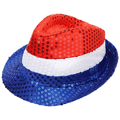 TOYANDONA Paillettenhüte Für Damen Patriotischer Hut Für Männer Und Frauen Einfach Zu Verwendende Dekorative Kappe Für Die Inneneinrichtung TOYANDONA Paillettenhüte Für Damen Patriotischer Hut Für Männer Und Frauen Einfach Zu Verwendende Dekorative Kappe Für Die Inneneinrichtung von TOYANDONA