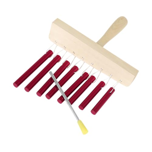 TOYANDONA Percussion Chime Instrument aus Aluminiumrohren Stabiles Musik Lehrspielzeug für Sichere Materialien Kreative für Musikunterricht und Frühe Entwicklung TOYANDONA Percussion Chime Instrument aus Aluminiumrohren Stabiles Musik Lehrspielzeug für Sichere Materialien Kreative für Musikunterricht und Frühe Entwicklung von TOYANDONA