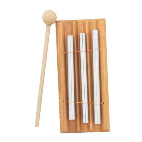 TOYANDONA Percussion Instrument Holzfarben Musikinstrument Pädagogisches Lerninstrument für Frühe Bildung mit Klarem Klang und Sicherer Verarbeitung von TOYANDONA