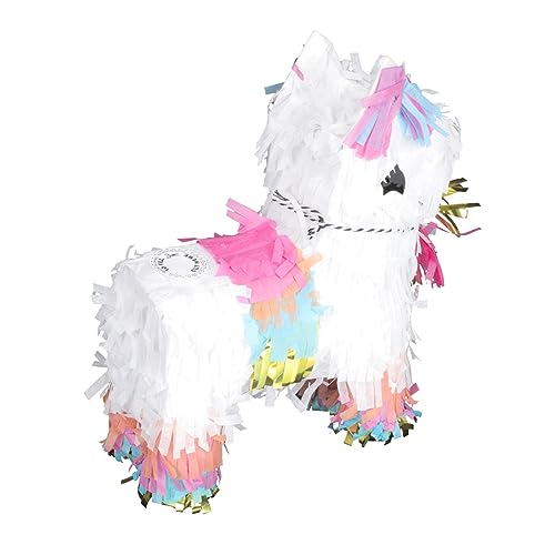 TOYANDONA Pferde Piñata Für Kindergeburtstag Lustiges Füllspielzeug Für Partys Ideales Gastgeschenk Zum Befüllen Mit üßigkeiten Und Kleinen Überraschungen TOYANDONA Pferde Piñata Für Kindergeburtstag Lustiges Füllspielzeug Für Partys Ideales Gastgeschenk Zum Befüllen Mit üßigkeiten Und Kleinen Überraschungen von TOYANDONA