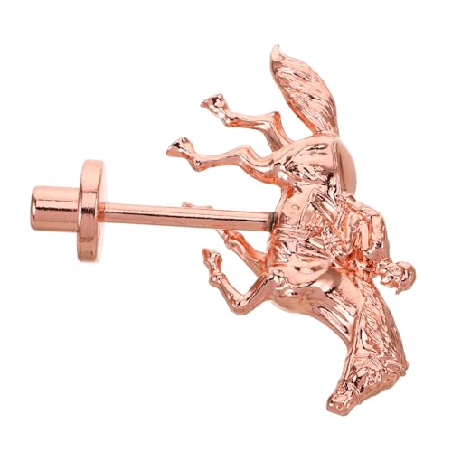 TOYANDONA Pferderennen-schachfigur Spielersatz-pferdefigur Pferderennen-Board-Requisiten Pferderennen-brettspiel-Requisite Teile Für Pferderennen-brettspiele Rose Gold Legierung von TOYANDONA