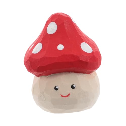 TOYANDONA Schnitzerei-pilz-holzspielzeug Mini-pilz-Ornamente Für Jungen- Und Mädchenzimmer Und Puppenhaus-Dekorationen TOYANDONA Schnitzerei-pilz-holzspielzeug Mini-pilz-Ornamente Für Jungen- Und Mädchenzimmer Und Puppenhaus-Dekorationen von TOYANDONA