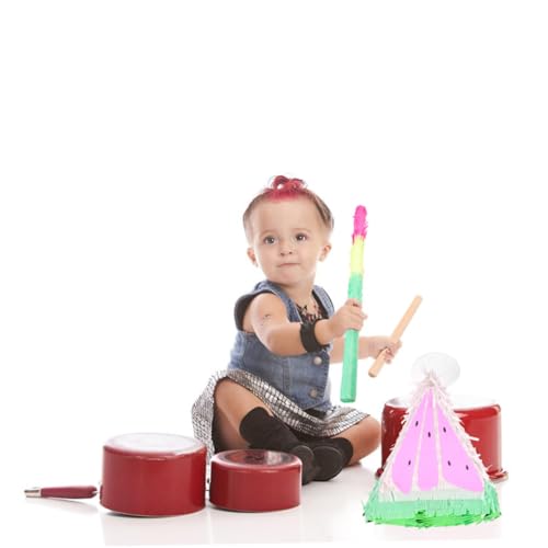 TOYANDONA Pinata mit Farbenfrohen Pappschlägern und Augenbinde Leichtes Partyspiel für Kindergeburtstag Karneval und Fest für Familienspiele und Festdekoration TOYANDONA Pinata mit Farbenfrohen Pappschlägern und Augenbinde Leichtes Partyspiel für Kindergeburtstag Karneval und Fest für Familienspiele und Festdekoration von TOYANDONA