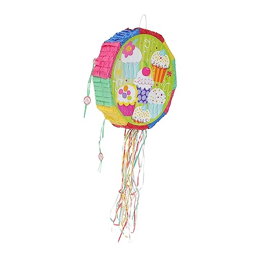 TOYANDONA Piñata zerschmetterndes Party Piñatas zum Thema Sommer Sommerfest-Piñata Eiscreme mitgebsel kindergeburtstag überraschungstüte Geburtstagsfeier Piñata Pinata von TOYANDONA