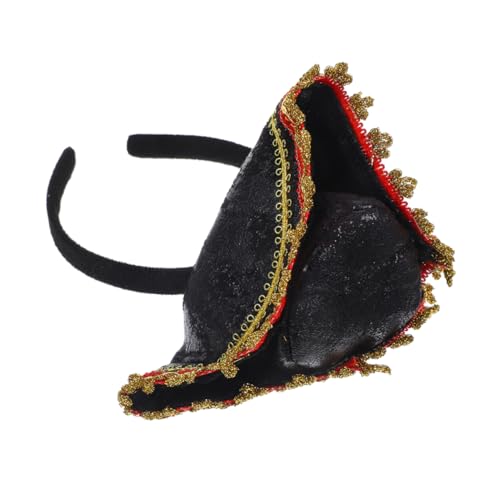 TOYANDONA Piratenhaarband Mit Goldverzierung Stirnband Für Halloween-Partys Cosplay-Kopfbedeckung Für Junge Mädchen Frauen Männer Partyzubehör Fotorequisiten TOYANDONA Piratenhaarband Mit Goldverzierung Stirnband Für Halloween-Partys Cosplay-Kopfbedeckung Für Junge Mädchen Frauen Männer Partyzubehör Fotorequisiten von TOYANDONA