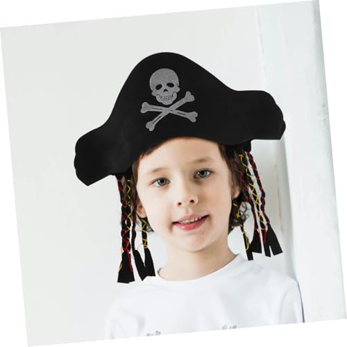 TOYANDONA Piratenhut EVA Verstellbar für Erwachsene und Vielseitiges Accessoire für Halloween Karneval Piraten Mottoparty Geeignet für Mädchen und Jungen TOYANDONA Piratenhut EVA Verstellbar für Erwachsene und Vielseitiges Accessoire für Halloween Karneval Piraten Mottoparty Geeignet für Mädchen und Jungen von TOYANDONA