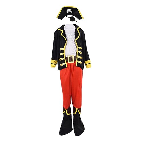 TOYANDONA Piratenkostüm Für Jungen Und Mädchen Halloween-Partyhut Kostümzubehör Für Mädchen von TOYANDONA
