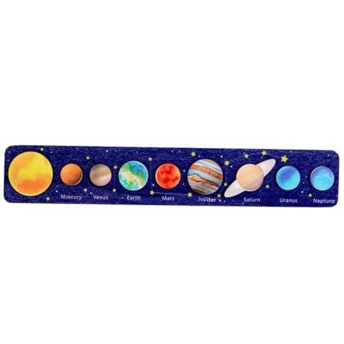TOYANDONA Planeten -Puzzlespielzeug Sie Lernrätsel Interaktives Streichholzspielzeug interaktives Puzzlespielzeug passendes Shape-Matching-Spiel hölzern TOYANDONA Planeten -Puzzlespielzeug Sie Lernrätsel Interaktives Streichholzspielzeug interaktives Puzzlespielzeug passendes Shape-Matching-Spiel hölzern von TOYANDONA