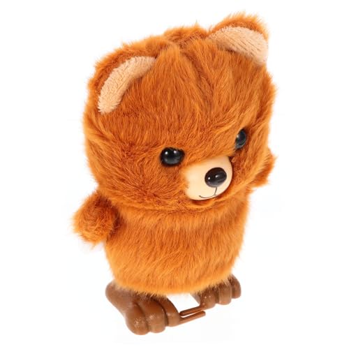 TOYANDONA Plüsch Aufziehspielzeug Bär für Lustiges Wind Up Tier mit für Ostern und Feiertage für Kleine Hände und Spielspaß von TOYANDONA