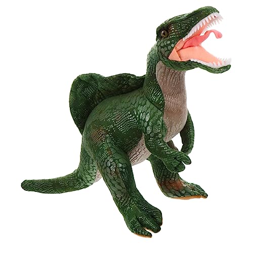 TOYANDONA Plüsch Dinosaurier Realistische Grüne Dinosaurier Puppe für Sammeln und Leicht zu Reinigen für Feste und Feiertage von TOYANDONA