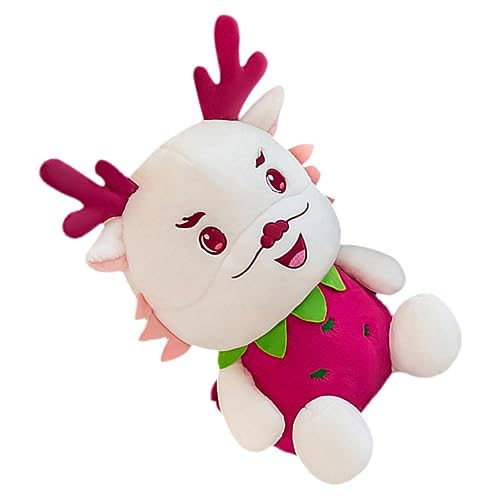 TOYANDONA Plüsch Drache Stofftier Ausgestopfter Drachenpuppe Dekoration Für Schlafzimmer Schreibtisch Kinderzimmer Modellierung Puppe von TOYANDONA
