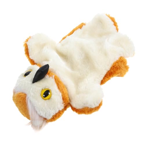 TOYANDONA Plüsch Eulen Handpuppe aus Weichem Material Interaktives Storytelling für Waschbar und Bequem für Rollenspiele Kindergarten und Geburtstagsgeschenk TOYANDONA Plüsch Eulen Handpuppe aus Weichem Material Interaktives Storytelling für Waschbar und Bequem für Rollenspiele Kindergarten und Geburtstagsgeschenk von TOYANDONA