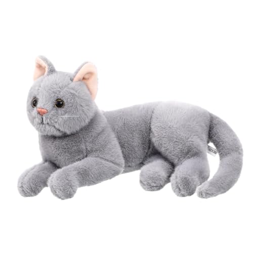TOYANDONA Plüsch Katzenpuppe und Niedlich Dekoratives Kuscheltier für Realistische Katze Wohnaccessoire Kindgerechtes Design für Schlafzimmer und Wohnzimmer TOYANDONA Plüsch Katzenpuppe und Niedlich Dekoratives Kuscheltier für Realistische Katze Wohnaccessoire Kindgerechtes Design für Schlafzimmer und Wohnzimmer von TOYANDONA