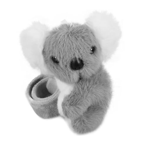 TOYANDONA Plüsch Koala Schnapparmband Kuscheltier Armband Party Mitgebsel Kindergeburtstag Goodie Bag Füller Weiches Plüscharmband Zubehör von TOYANDONA