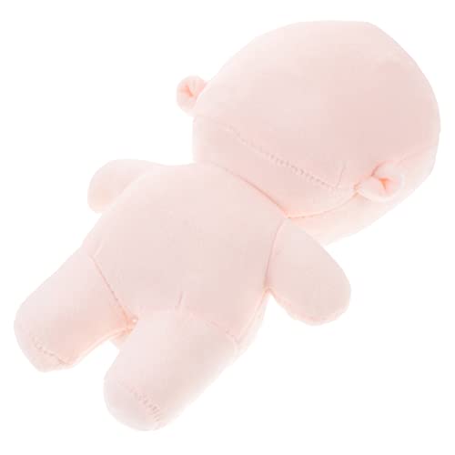 TOYANDONA Plüsch Puppe Blanko Körper zum Selbermachen Weicher Langlebiger Kuscheltier mit Hochwertiger PP Baumwolle Kindgerechtes DIY Kreativität und Feinmotorik von TOYANDONA