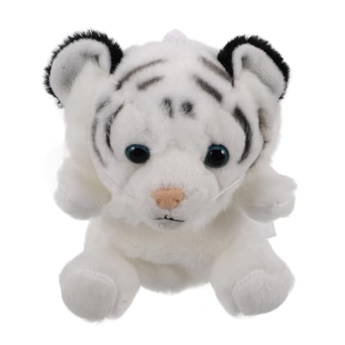 TOYANDONA Plüsch Tiger Schlüsselanhänger mit Münzfach Weiches Kuscheltier Geldbörse Anhänger für Mädchen Rucksack Anhänger Niedliches Stofftier Geschenkidee von TOYANDONA