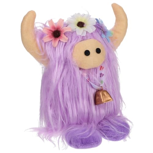 TOYANDONA Plüschkuh Niedliches Stofftier Mit Langen Haaren Hochlandkuh Dekoration Für Für Fotorequisiten Waschbar Vielseitig Einsetzbar TOYANDONA Plüschkuh Niedliches Stofftier Mit Langen Haaren Hochlandkuh Dekoration Für Für Fotorequisiten Waschbar Vielseitig Einsetzbar von TOYANDONA