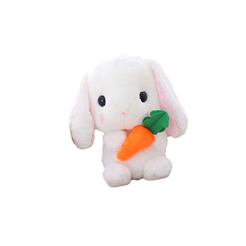 TOYANDONA Plüschpuppe Puppengeschenk zu Ostern Puppe für Puppenspielzeug Weiß von TOYANDONA