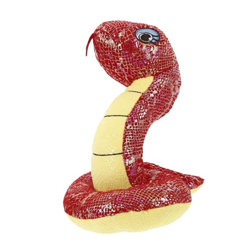 TOYANDONA Plüschschlange Modell Realistische Kuscheltierschlange für Halloween Streiche Sicheres Material Rotes Design für Partys Dekorationen TOYANDONA Plüschschlange Modell Realistische Kuscheltierschlange für Halloween Streiche Sicheres Material Rotes Design für Partys Dekorationen von TOYANDONA