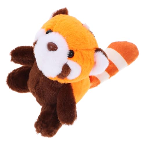TOYANDONA Cute Plush Raccoon Keychain Weicher Raccoon Plüsch-doll Für Taschen Als Für Perfektes Accessoire Für von TOYANDONA